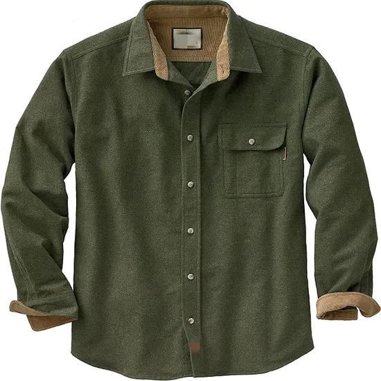 Camisa masculina de flanela Buck Camp